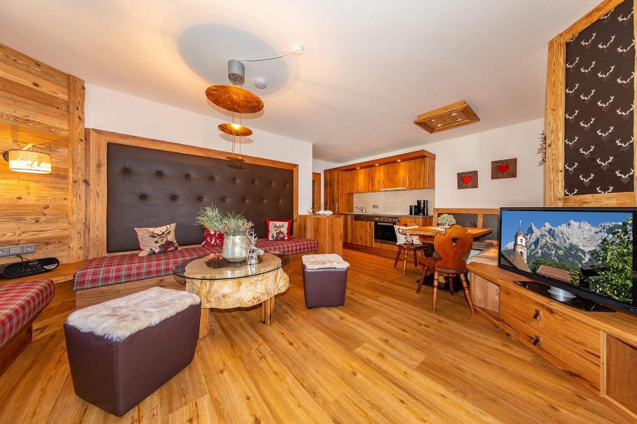 Ferienhaus Alpenblick Mittenwald Exteriör bild