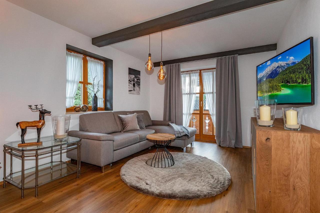 Ferienhaus Alpenblick Mittenwald Exteriör bild