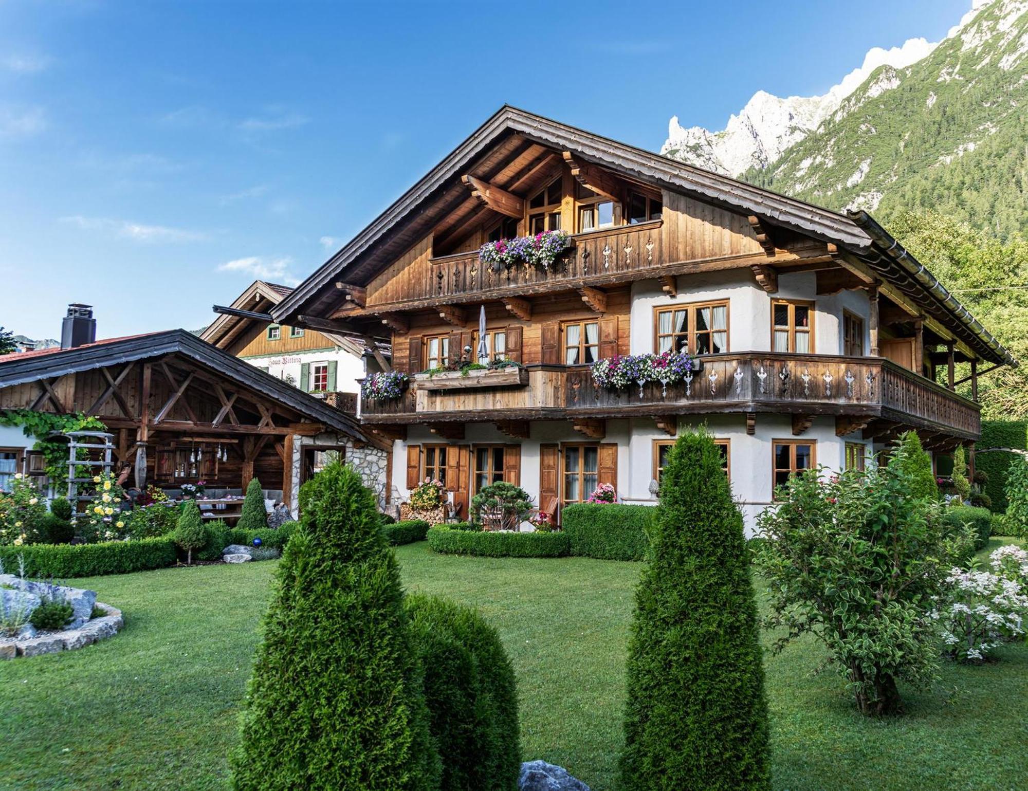 Ferienhaus Alpenblick Mittenwald Exteriör bild