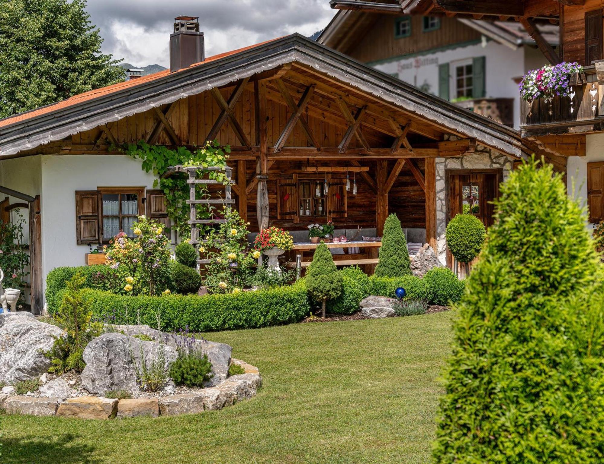 Ferienhaus Alpenblick Mittenwald Exteriör bild