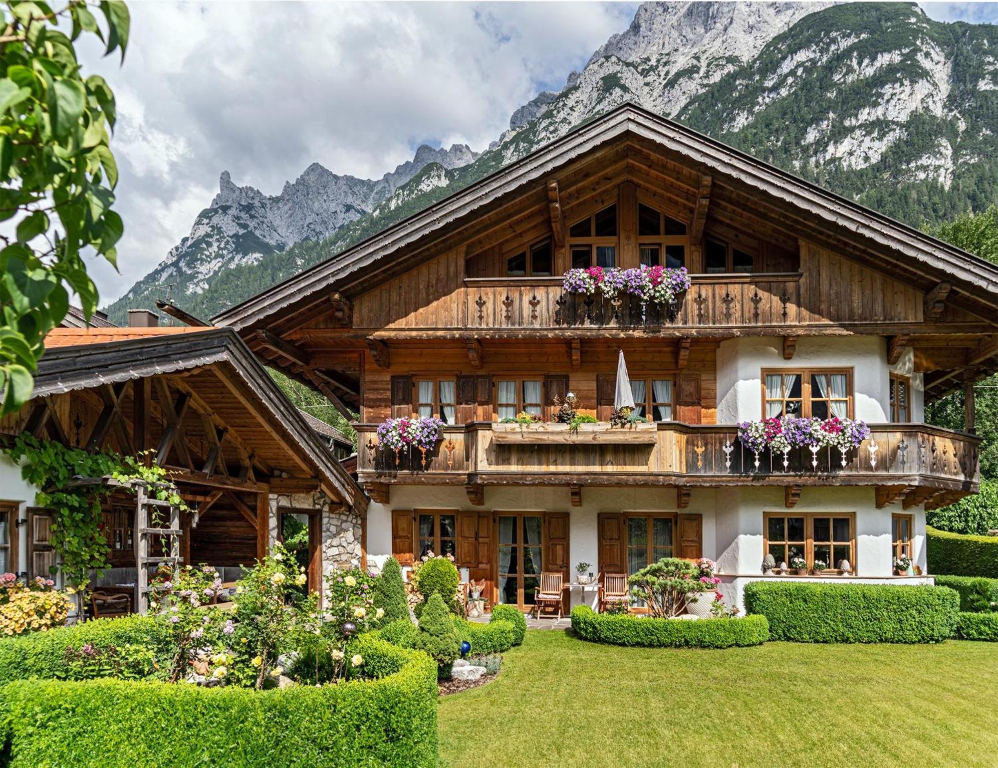 Ferienhaus Alpenblick Mittenwald Exteriör bild